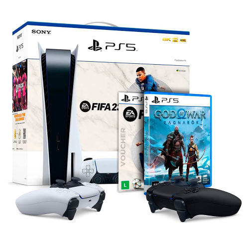 Console Playstation 5 Digital Edition + FIFA 23 - PS5 na Americanas Empresas