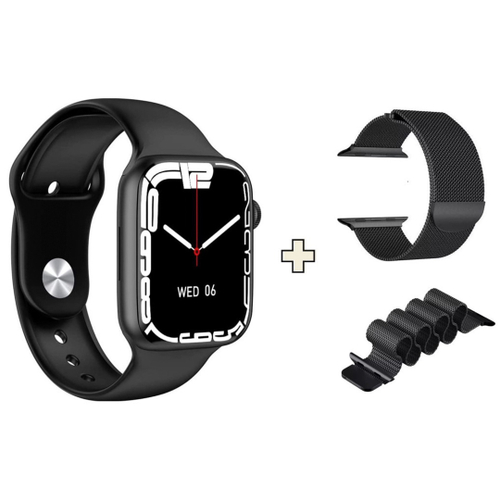 Relógio Digital Inteligente Feminino Smartwatch Black