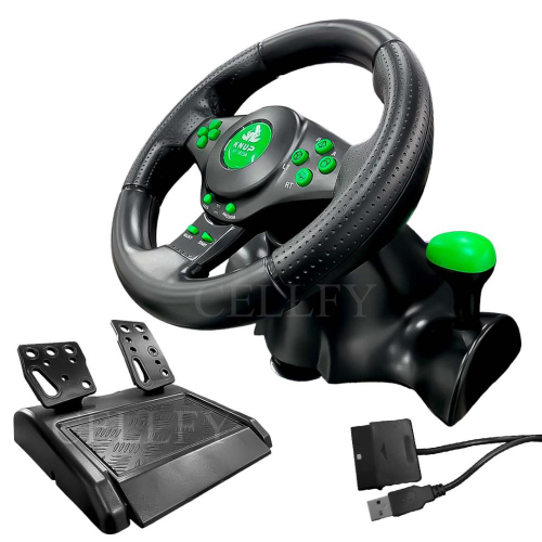 VOLANTE PS3 PC GAMER LOGITECH G27 RACING WHEEL 11' 6 BOTOES 1X USB -  SEMINOVO