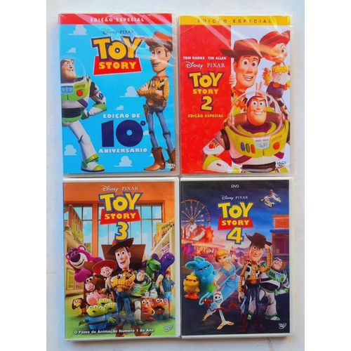 Toy Story 4 coleção de filmes Blu Ray