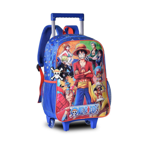 One piece mochila carrinho manga anime bolsa escolar rodinha em Promocao na Americanas