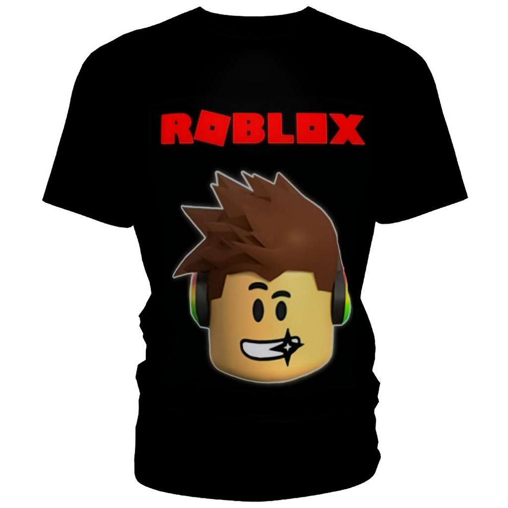 Camiseta Manga Preta - Roblox