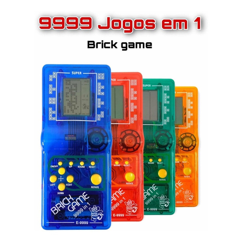 Super Mini Game Portátil 9999 Em 1 Antigo Retro Passatempo em Promoção na  Americanas