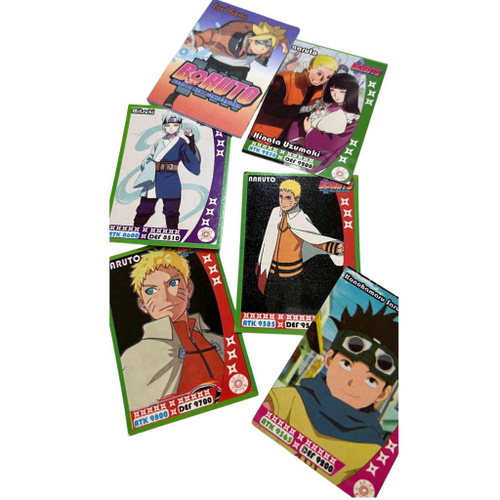 1.000 Cards Boruto = 250 Envelopes