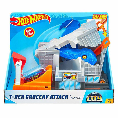 Hot Wheels Pista Ataque do T-Rex