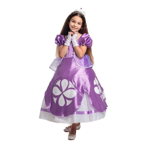 Vestido Princesa Sofia Para Festa Infantil no Shoptime