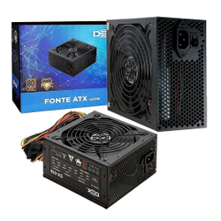 Fonte de Alimentação atx 550W pc Desktop Gamer Bivolt 80 Plus Bronze Dex DX-550 Menor preço em Fonte de Alimentação atx 550W pc Desktop Gamer Bivolt 80 Plus Bronze Dex DX-550