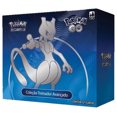 Box Pokemon Treinador Avançado Pokemon Go Mewtwo 121 Cartas em Promoção na  Americanas