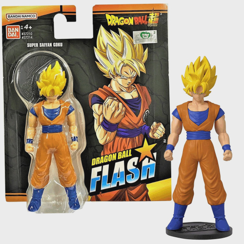 Boneco dragon ball z goku articulado original super sayajin 4