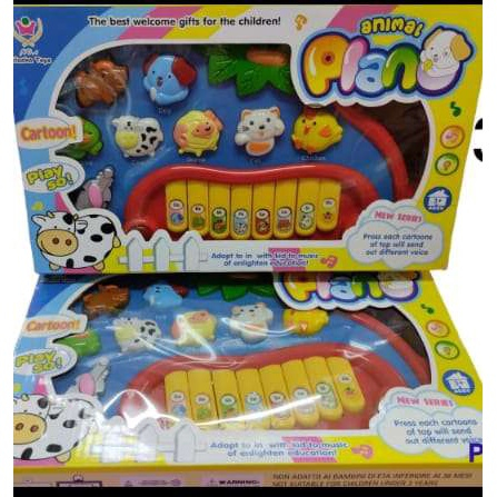 Pianinho Fazenda Teclado Musical Bichos Infantil Sons Top