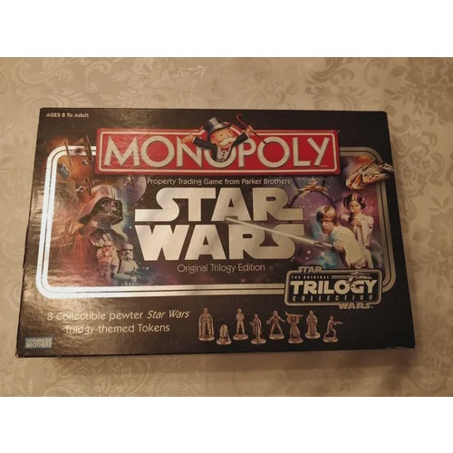 Jogo De Tabuleiro Monopoly Star Wars Complete Saga Edition em