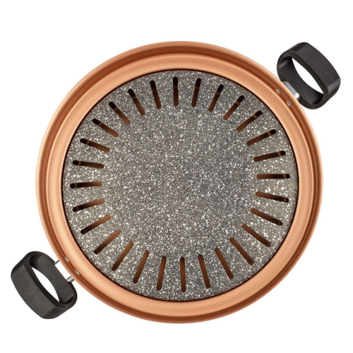 Churrasqueira para Fogão Gás ou Cooktop Eletrico Grill Oriental sem