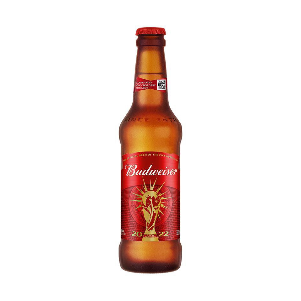 Cerveja Budweiser Long Neck 330ml No Shoptime