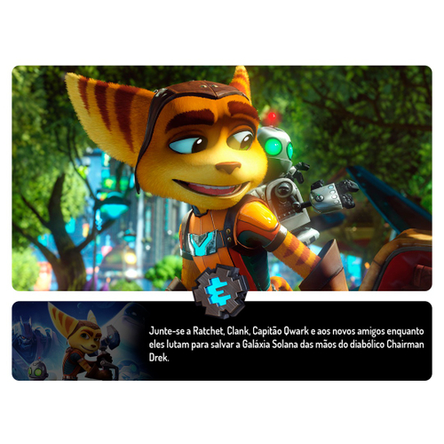 Jogo Ps4 Infantil Ratchet E Clank Mídia Física Novo Hits - Sony - Jogos de  Aventura - Magazine Luiza