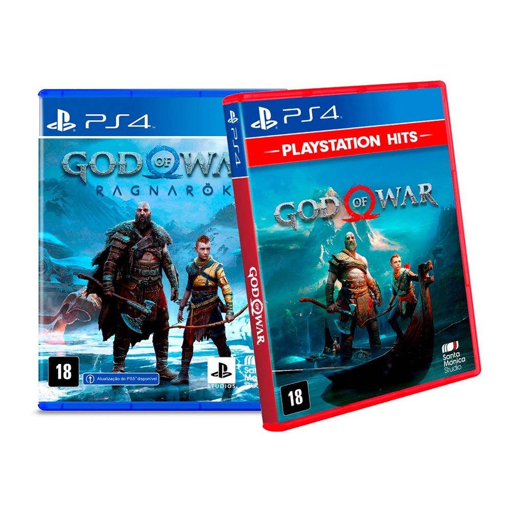 Jogo PS4 God Of War 4 Ps4 Hits Mídia Física Novo Lacrado em Promoção na  Americanas