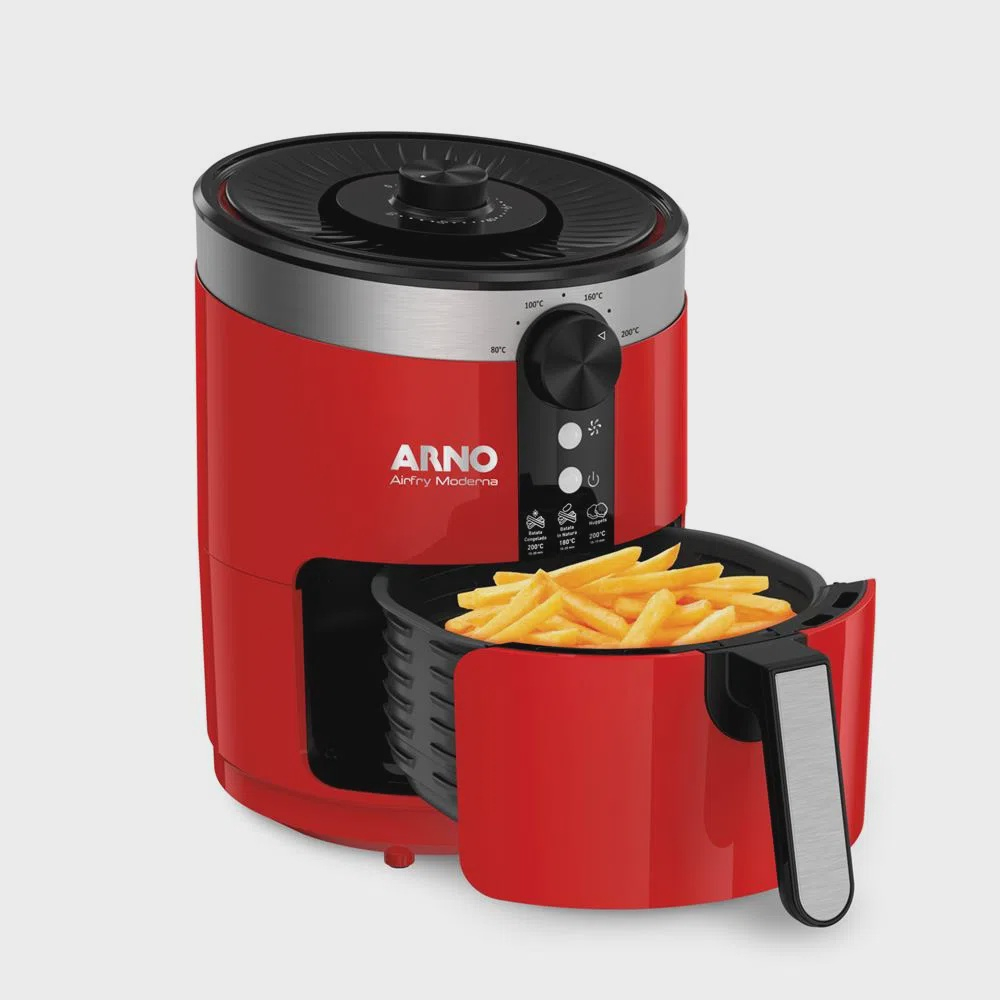 Fritadeira Air Fry Arno Moderna 3,5L Sem óleo Airfryer Fryer Em ...