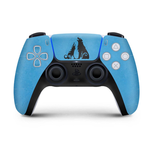 God of War Ragnarok Electric Black PS5 Controller Skin