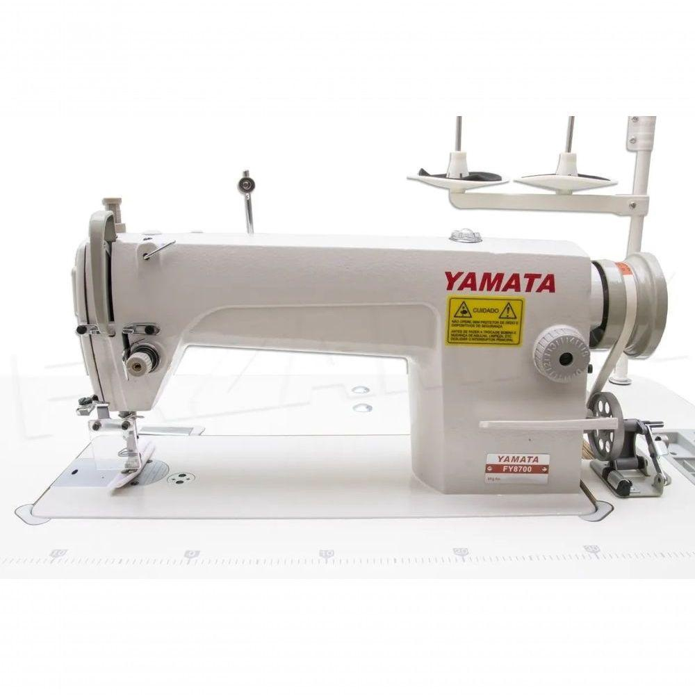 Máquina De Costura Industrial Reta Yamata Fy8700 Branca 110v no Shoptime