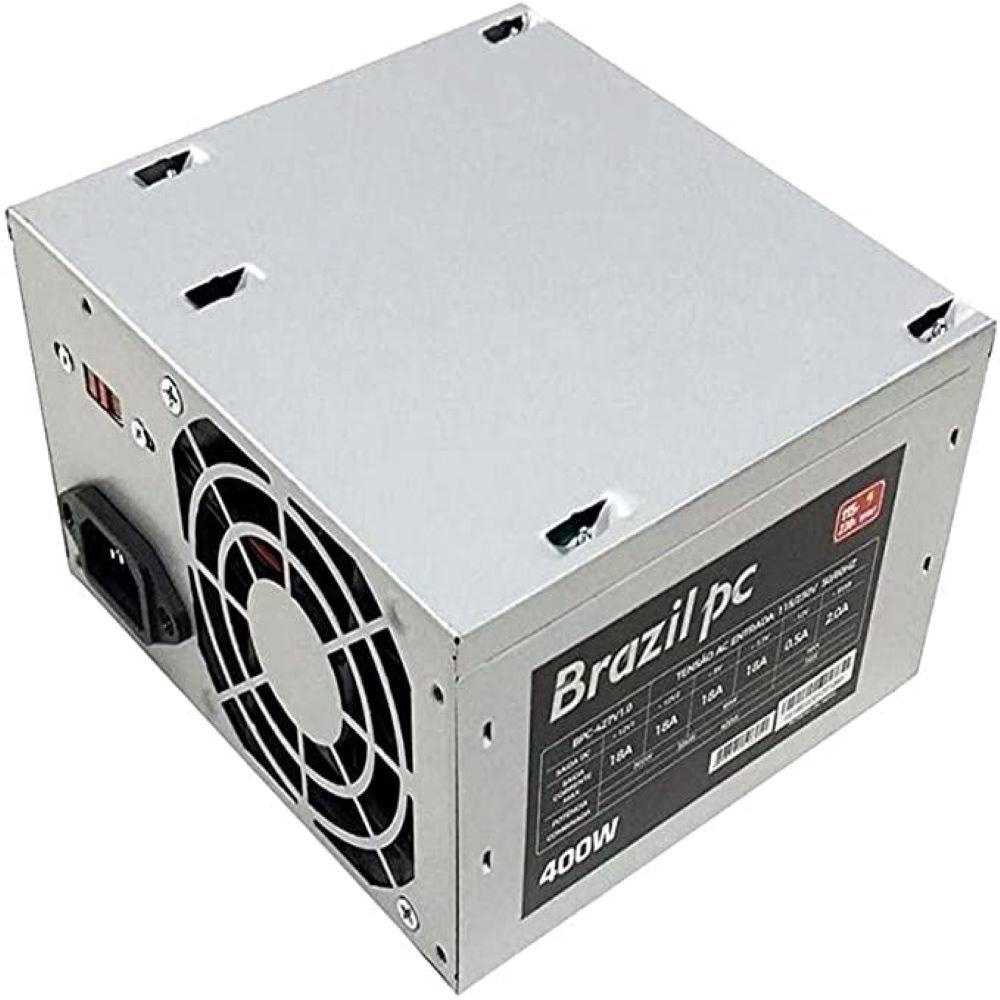 Fonte Atx 400W Real Brazil Pc BPC 427V1 0 24 Pinos No Shoptime