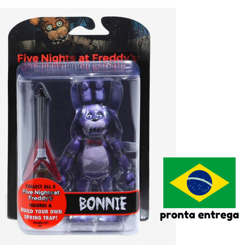 6pcs Five Nights At Freddy S Figura De Ação Fnaf Bonnie