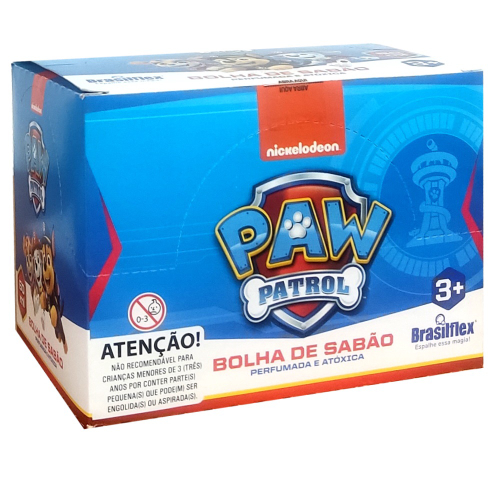 DISPLAY C/12 BOLHAS 60ML C/JOGO PAW PATROL/ 834924