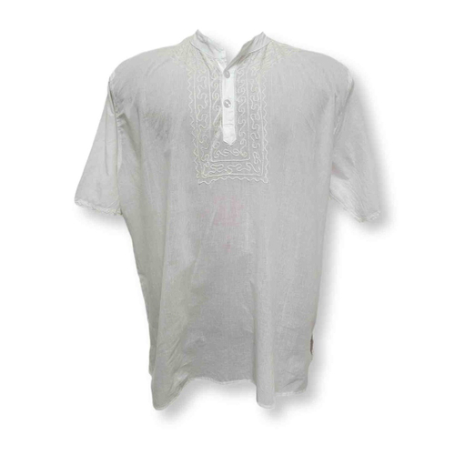 Camisa branca indiana store masculina