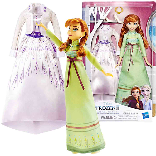 Boneca Anna Disney Frozen 2 - 30cm - Musical Vestido De Luxo