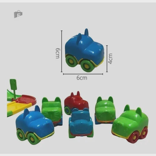 Pista De Corrida Carrinhos Com 6 Carros Brinquedo Infantil Criança na  Americanas Empresas