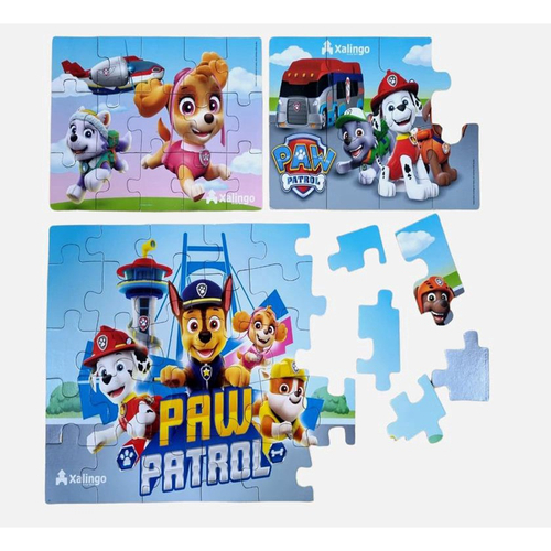 Quebra Cabeça 30 Peças em mdf - Paw Patrol