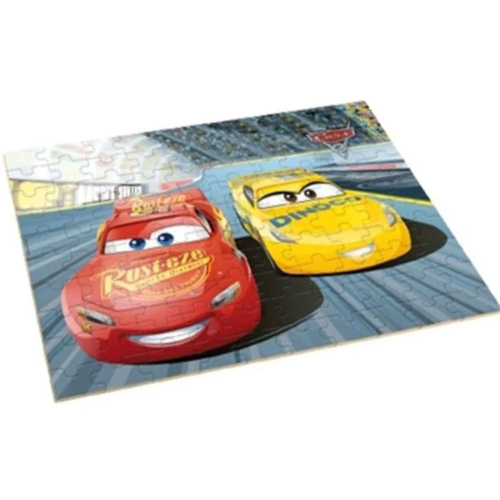 Disney carros de corrida carro vermelho relâmpago mcqueen 1000 pçs quebra-cabeças  jogo crianças como quebra