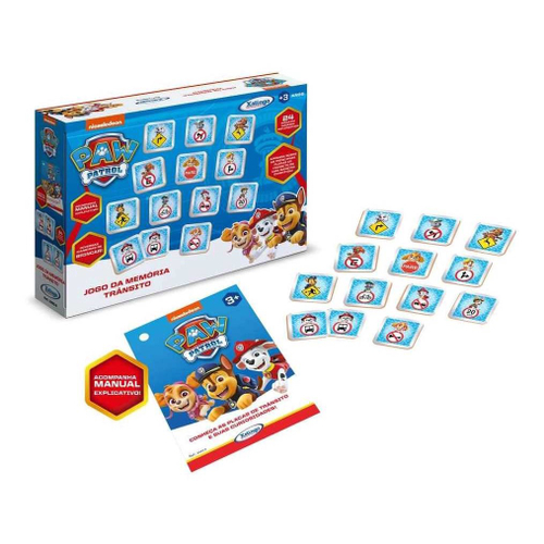 Jogo Memória Infantil Brinquedo Criança - R$ 31,61