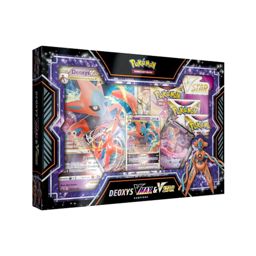 Box Jogo Cartas Pokémon Coleção Deoxys VMax Astro Tcg Copag em Promoção na  Americanas