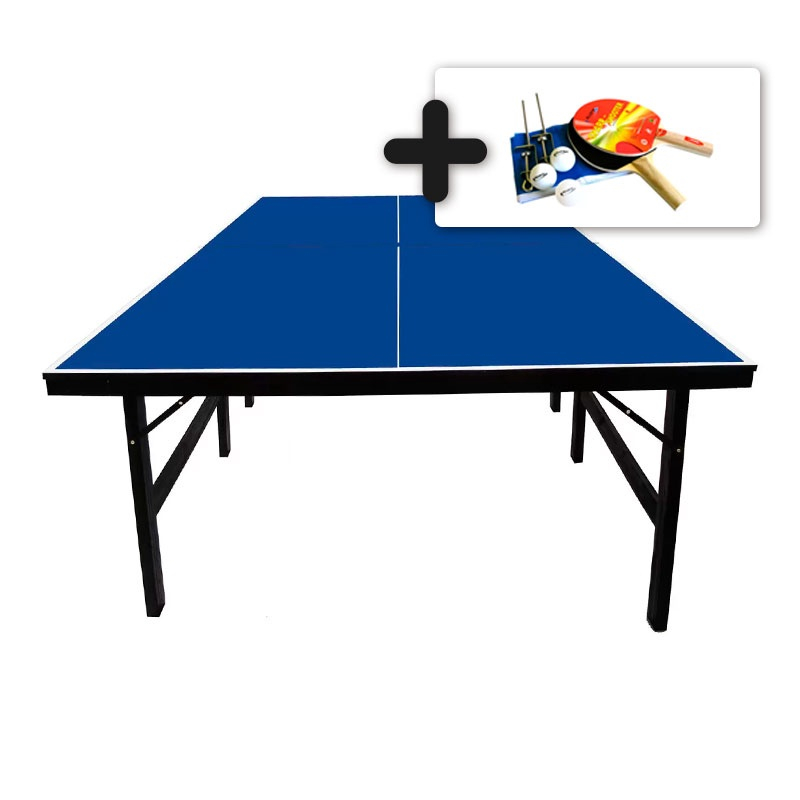 Mesa de ping pong mdp 15mm 1001 klopf + kit Suporte, Rede, Bolinhas 5030 em  Promoção na Americanas