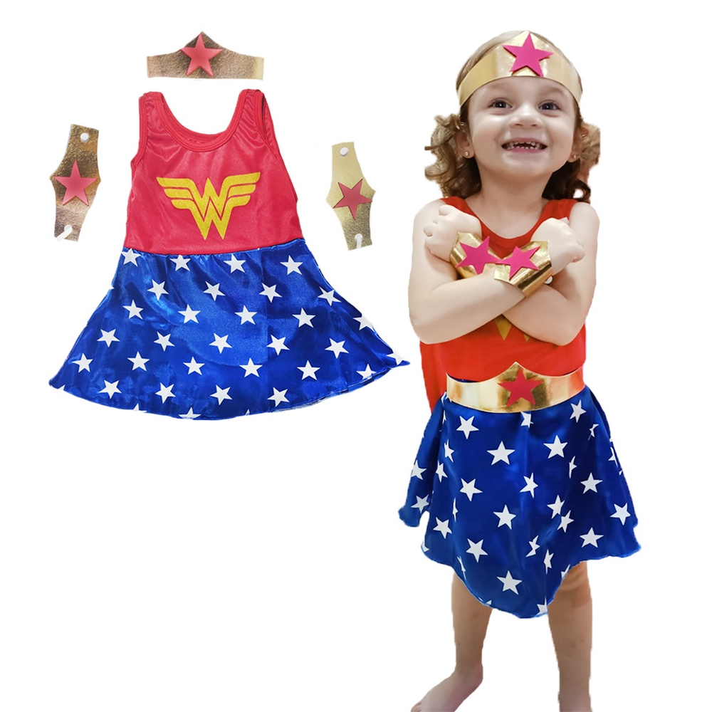 Roupa Infantil Fantasia Aniversário Moana