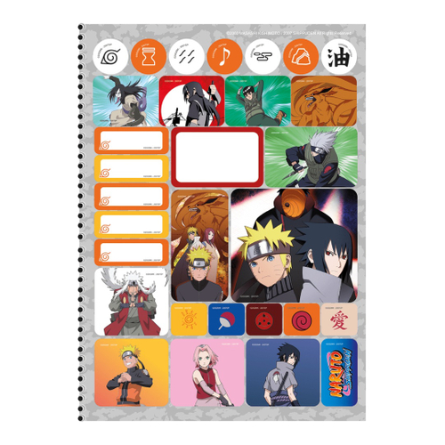 Caderno Naruto 1 Matéria 80 Folhas C/4 Kit Completo - Tem Tem Digital -  Brinquedos e Papelaria, aqui tem!