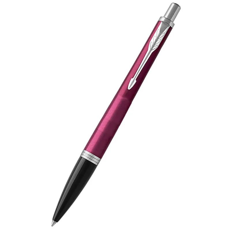 Caneta Parker Urban Vibrant Magenta Roller Bola Fine Preta No Shoptime