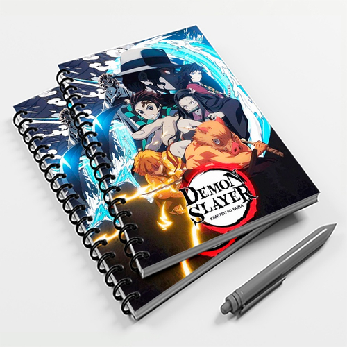 Caderno Demon Slayer com Ilustrações Anime na Americanas Empresas