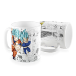 Caneca Polímero Dragon Ball Super Vegeta Blue