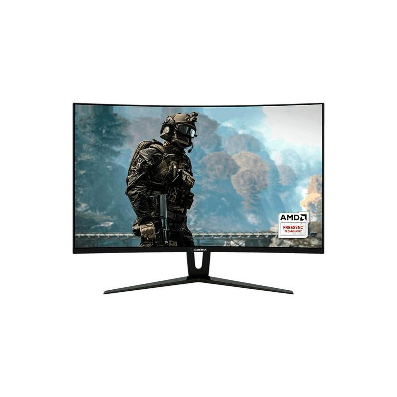 Monitor Led Curvo Jogos Gamemax Hd Gmx C Hdmi De Pol Full