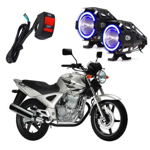 Farol Moto Cbx 250 Twister De 2001 Ate 2008 no Shoptime