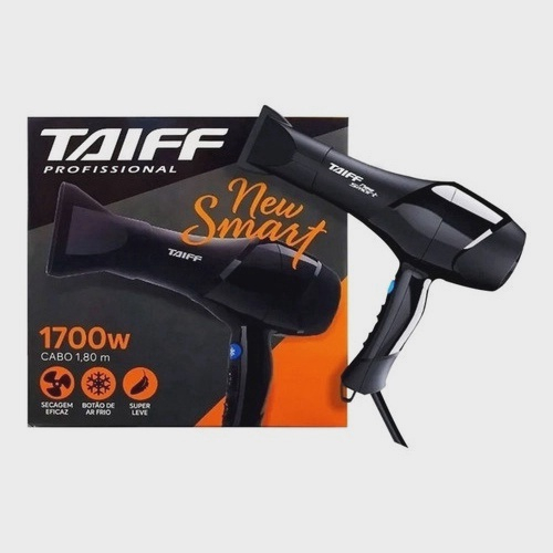 Secador para Cabeleireiro New Smart 1700W - 127V Taiff