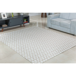 Tapete Para Sala 3,00x2,00 Geométrico Coméia Palha Antiderrapante é boa?