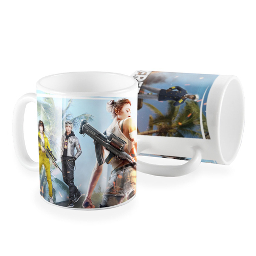 Caneca Estampada – HAYATO FREE FIRE – Criação Visual