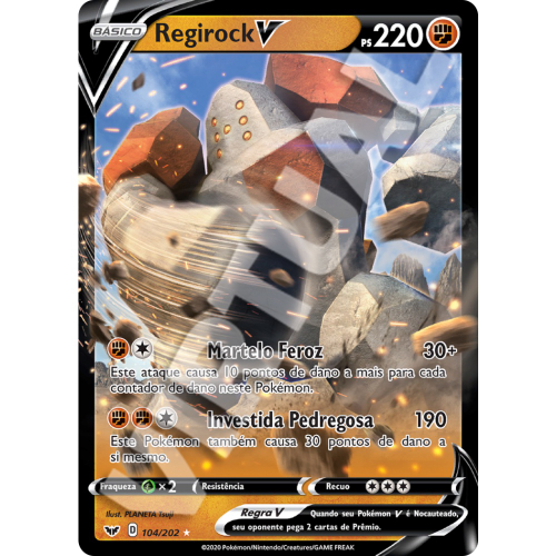 Original Carta Pokemon Lendaria ultra rara Snorlax V em Promoção