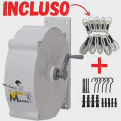 Varal Recolhível Retrátil de Parede Roupa 30mt Prático é boa?