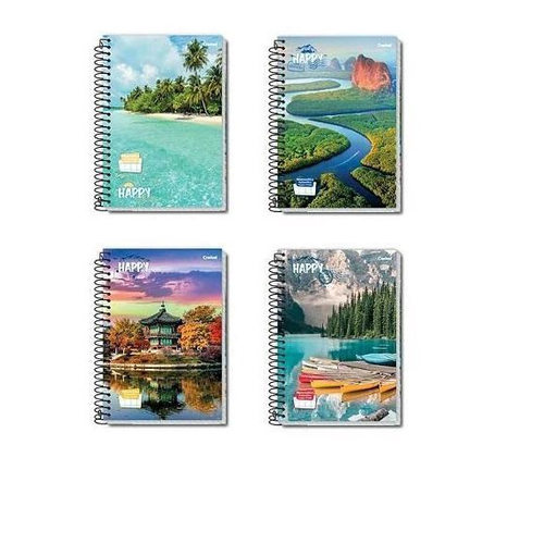 3 Caderno Minecraft Espiral + Brochura 1/4 + Caderno Desenho em Promoção na  Americanas