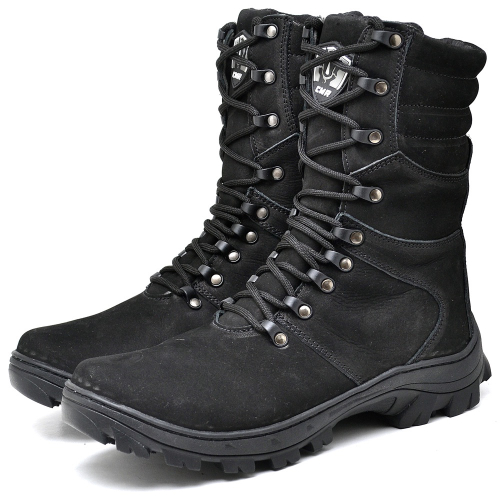 Botas fashion masculinas de couro cano longo