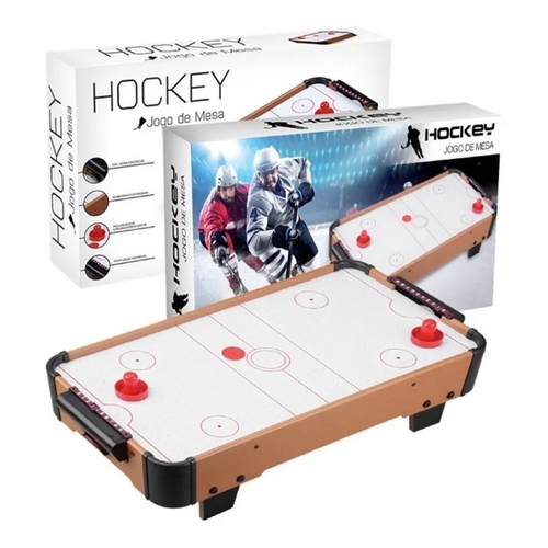 Mini Mesa Hockey 2 Jogadores Com Placar em Promoção na Americanas