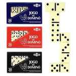 Jogo de Domino em Ingles 28 Pecas em Madeira Ciabrink - Jogo de Dominó,  Dama e Xadrez - Magazine Luiza