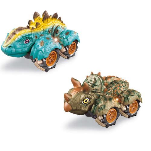 Dinossauros Infantil Avulso TREX-VERDE, TREX-MARROM, ESTEGOSSAURO,  BRANQUIOSSAURO Dino World BBR TOYS em Promoção na Americanas